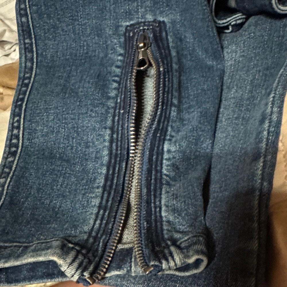 We The Free Dark Wash Skinny Jeans - Picture 4 of 6